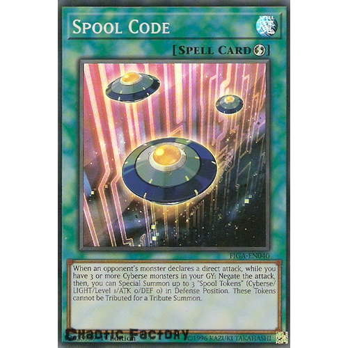 FIGA-EN040 Spool Code Super Rare 1st Edtion NM