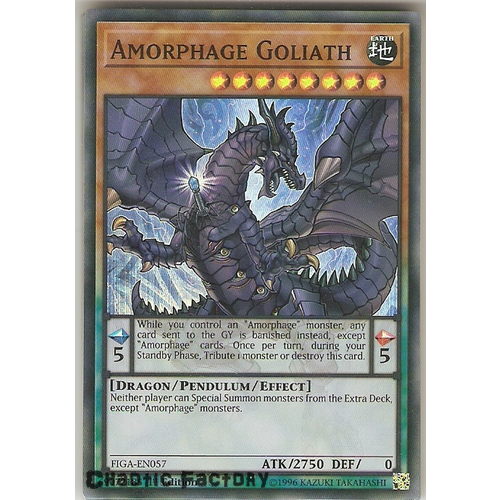 FIGA-EN057 Amorphage Goliath Super Rare 1st Edtion NM