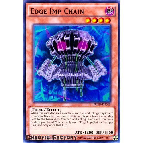 FUEN-EN019 Edge Imp Chain Super Rare 1st Edition NM