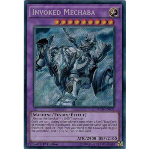 Invoked Mechaba FUEN-EN032 Secret Rare 1st edition NM