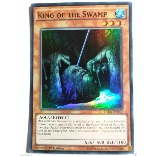 King of the Swamp FUEN-EN040 Super Rare - 1st Edition - NM/M
