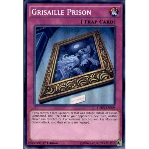 FUEN-EN059 Grisaille Prison SUPER RARE 1ST ED NM