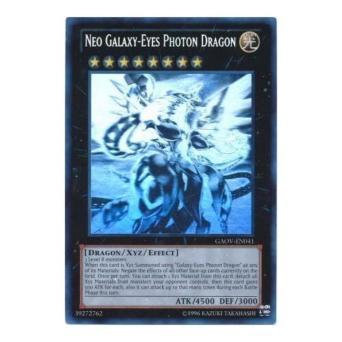 Neo Galaxy-Eyes Photon Dragon - GAOV-EN041 - Ghost Rare Unlimited LP