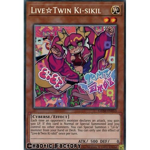 GEIM-EN013 Live☆Twin Ki-sikil Collectors Rare 1st Edition NM