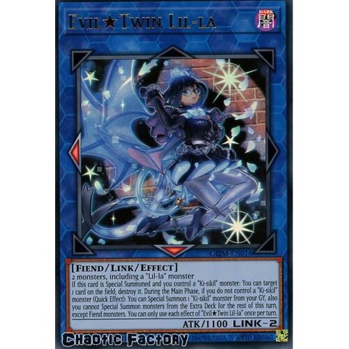 US PRINT GEIM-EN016 Evil★Twin Lil-la Ultra Rare 1st Edition NM