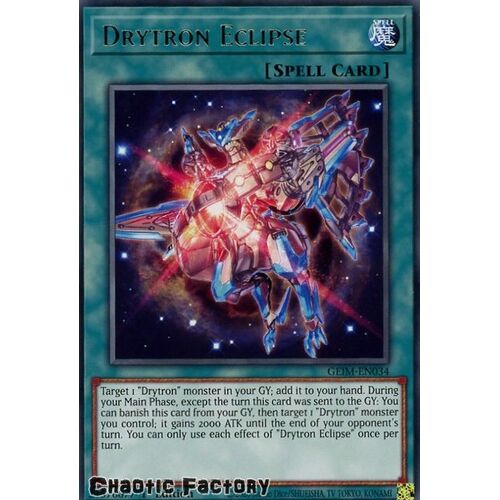GEIM-EN034 Drytron Eclipse Rare 1st Edition NM