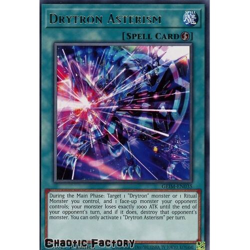 GEIM-EN035 Drytron Asterism Rare 1st Edition NM