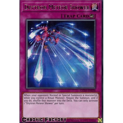 GEIM-EN036 Drytron Meteor Shower Rare 1st Edition NM