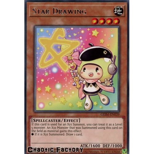 GEIM-EN039 Star Drawing Rare 1st Edition NM