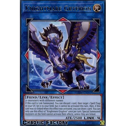 GEIM-EN041 Knightmare Gryphon Rare 1st Edition NM