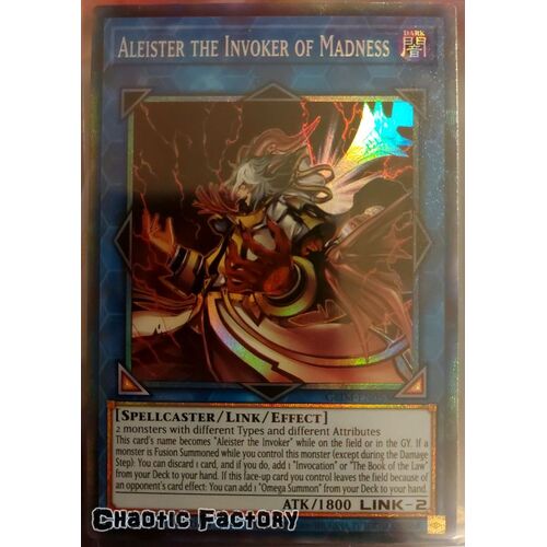 GEIM-EN053 Aleister the Invoker of Madness Collectors Rare 1st Edition NM