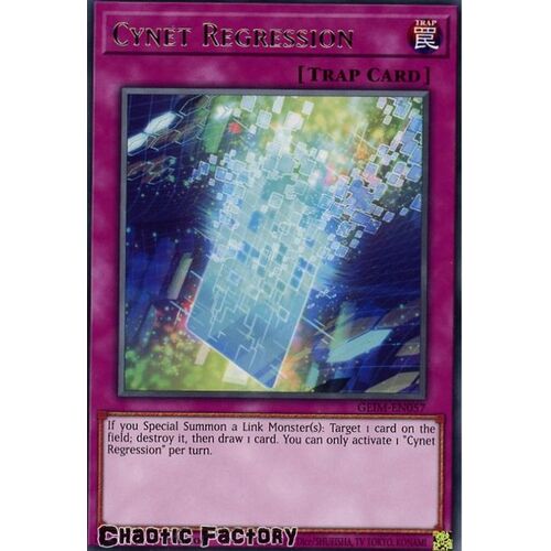 GEIM-EN057 Cynet Regression Rare 1st Edition NM