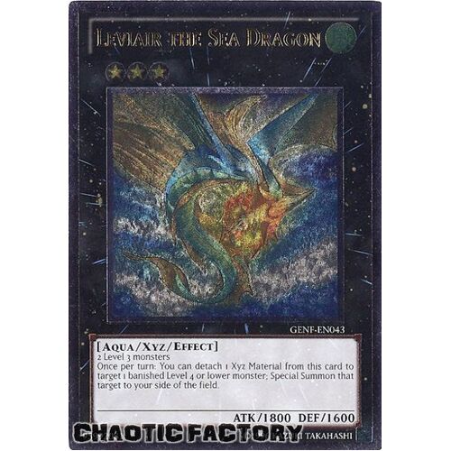 ULTIMATE RARE GENF-EN043 Leviair The Sea Dragon 1st Edition LP
