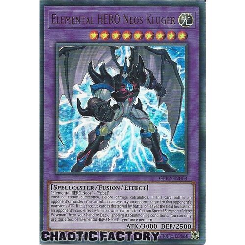 GFP2-EN003 Elemental HERO Neos Kluger Ultra Rare 1st Edition NM