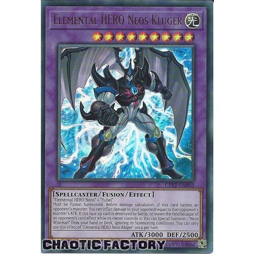 GFP2-EN003 Elemental HERO Neos Kluger Ultra Rare 1st Edition NM