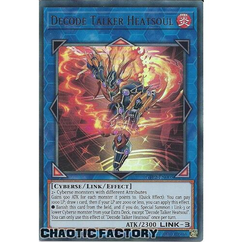 GFP2-EN005 Decode Talker Heatsoul Ultra Rare 1st Edition NM