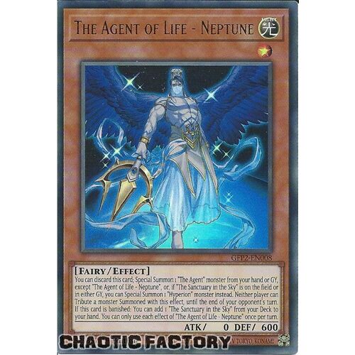 GFP2-EN008 The Agent of Life - Neptune Ultra Rare 1st Edition NM