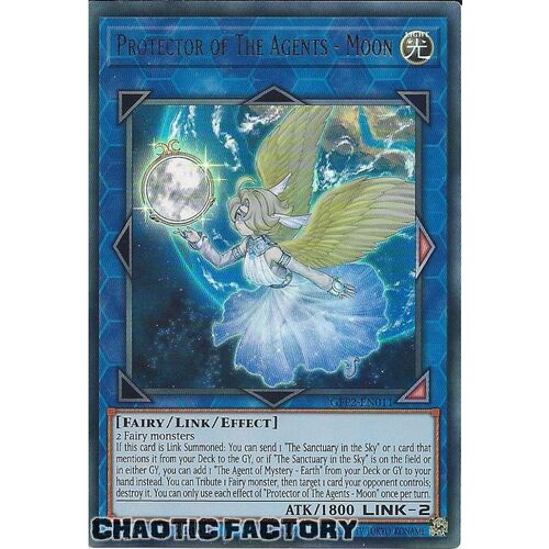 GFP2-EN011 Protector of The Agents - Moon Ultra Rare 1st Edition NM