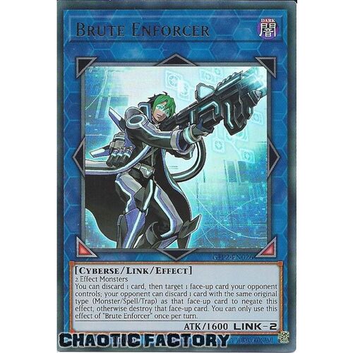 GFP2-EN026 Brute Enforcer Ultra Rare 1st Edition NM