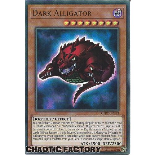 GFP2-EN033 Dark Alligator Ultra Rare 1st Edition NM