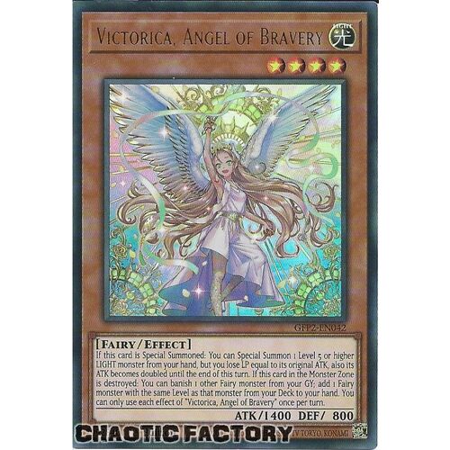 GFP2-EN042 Victorica, Angel of Bravery Ultra Rare 1st Edition NM