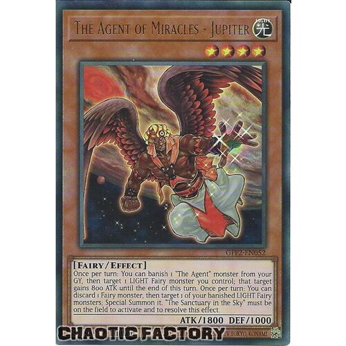 GFP2-EN052 The Agent of Miracles - Jupiter Ultra Rare 1st Edition NM