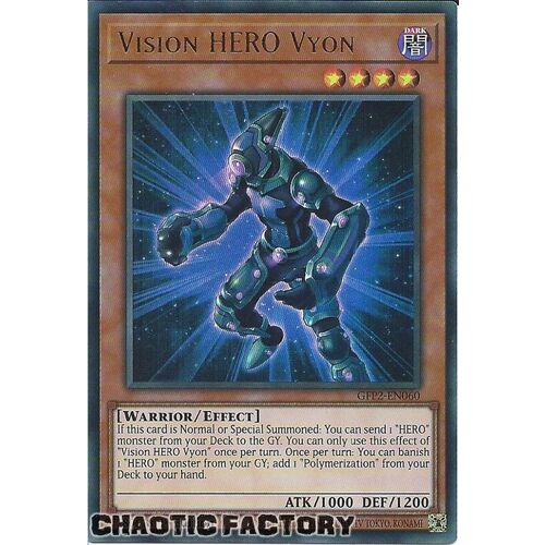GFP2-EN060 Vision HERO Vyon Ultra Rare 1st Edition NM