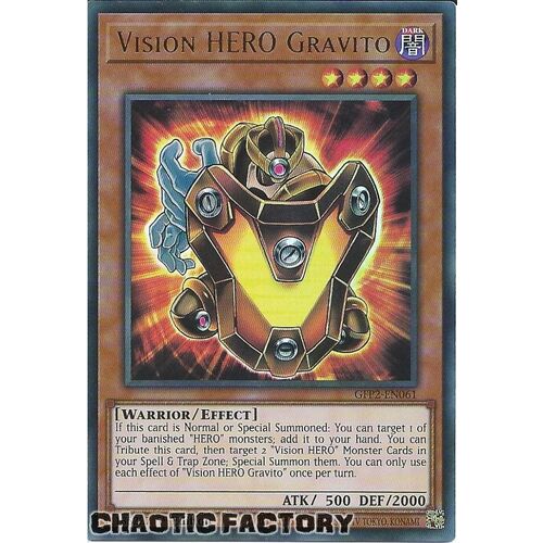 GFP2-EN061 Vision HERO Gravito Ultra Rare 1st Edition NM