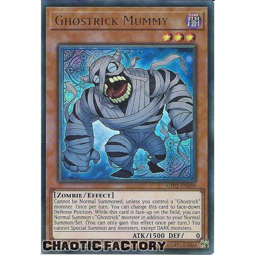 GFP2-EN069 Ghostrick Mummy Ultra Rare 1st Edition NM