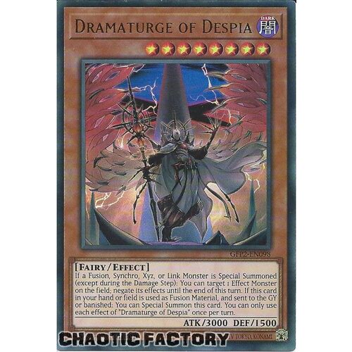 GFP2-EN098 Dramaturge of Despia Ultra Rare 1st Edition NM