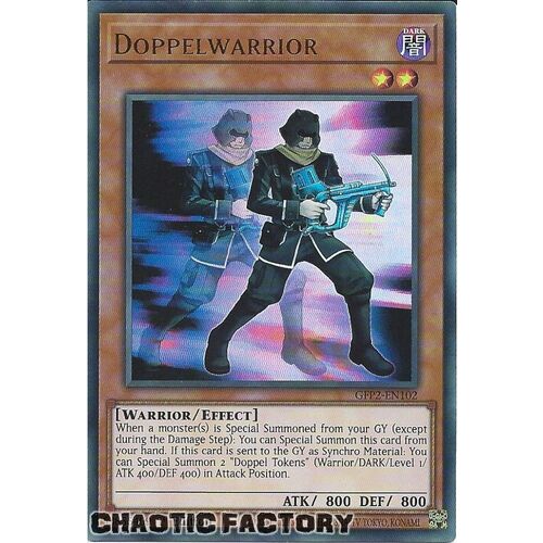 GFP2-EN102 Doppelwarrior Ultra Rare 1st Edition NM