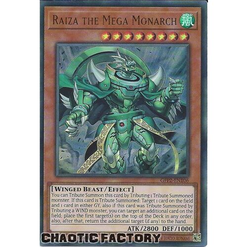GFP2-EN106 Raiza the Mega Monarch Ultra Rare 1st Edition NM