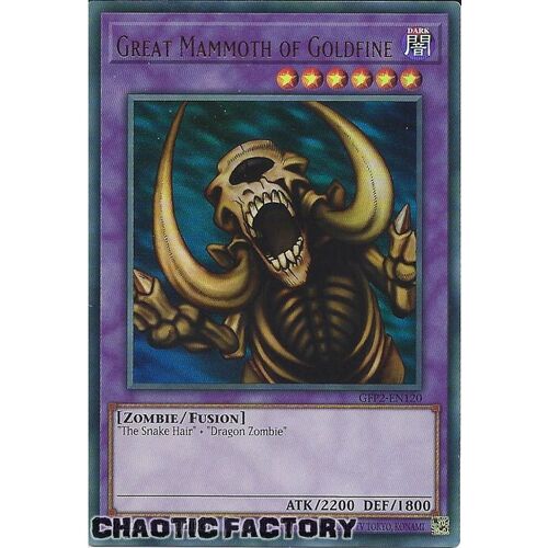 GFP2-EN120 Great Mammoth of Goldfine Ultra Rare 1st Edition NM