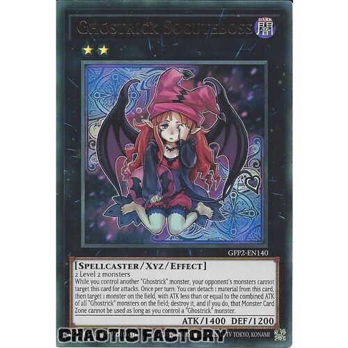 GFP2-EN140 Ghostrick Socuteboss Ultra Rare 1st Edition NM