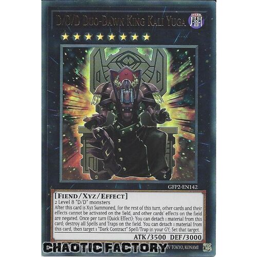 GFP2-EN142 D/D/D Duo-Dawn King Kali Yuga Ultra Rare 1st Edition NM