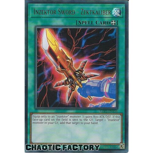 GFP2-EN156 Inzektor Sword - Zektkaliber Ultra Rare 1st Edition NM