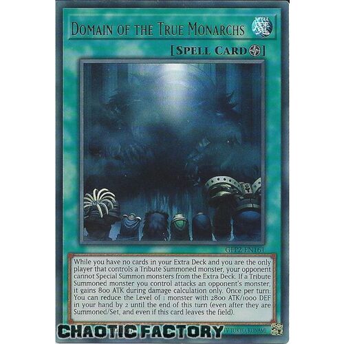 GFP2-EN161 Domain of the True Monarchs Ultra Rare 1st Edition NM