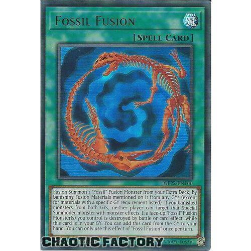 GFP2-EN166 Fossil Fusion Ultra Rare 1st Edition NM