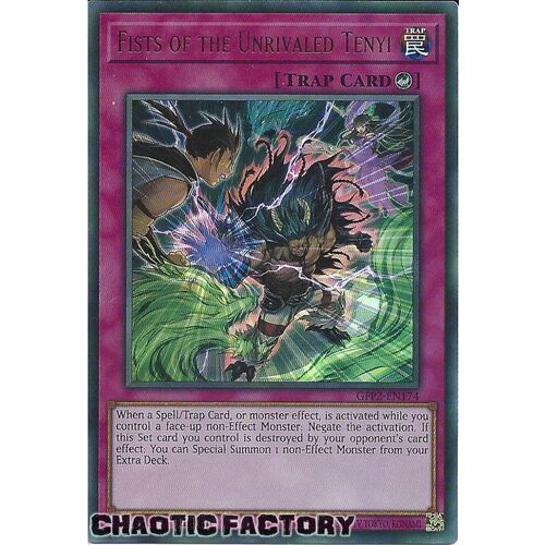 GFP2-EN174 Fists of the Unrivaled Tenyi Ultra Rare 1st Edition NM