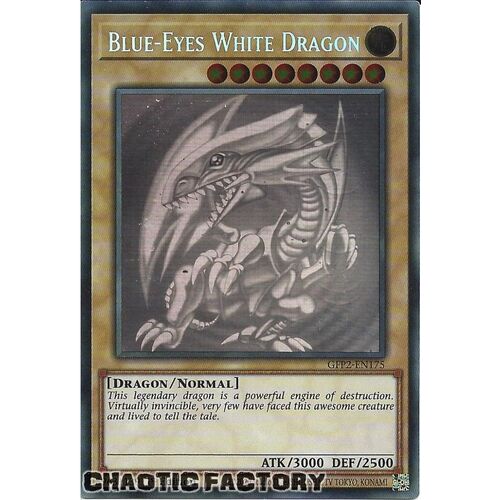 GFP2-EN175 Blue-Eyes White Dragon Ghost Rare 1st Edition NM