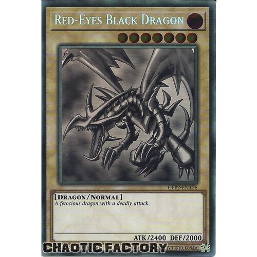 GFP2-EN176 Red-Eyes Black Dragon Ghost Rare 1st Edition NM