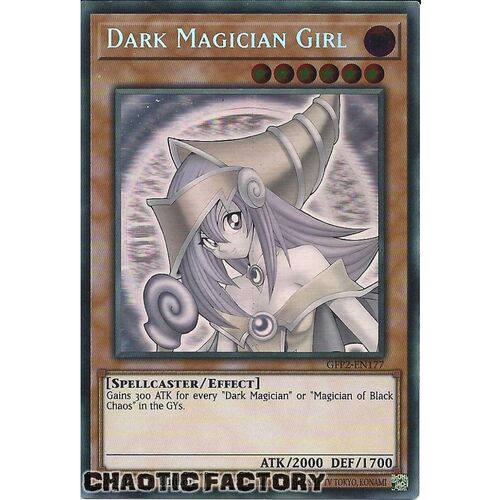 GFP2-EN177 Dark Magician Girl Ghost Rare 1st Edition NM