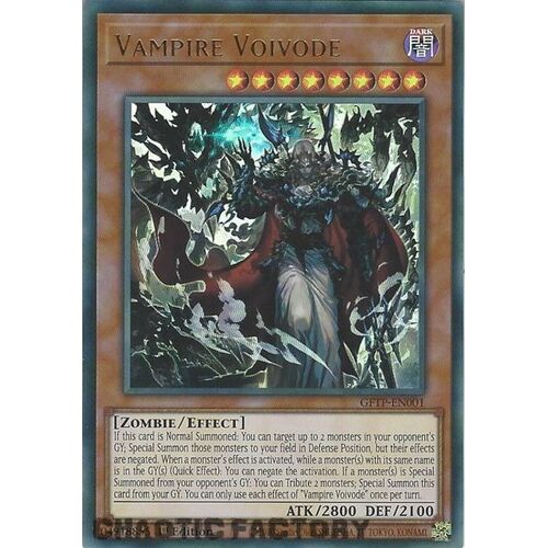 GFTP-EN001 Vampire Voivode Ultra Rare 1st Edition NM