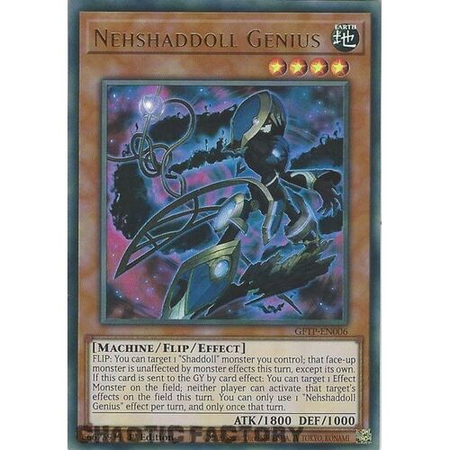 GFTP-EN006 Nehshaddoll Genius Ultra Rare 1st Edition NM