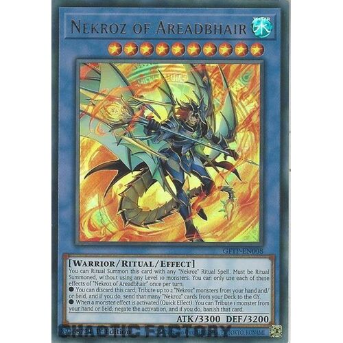 GFTP-EN008 Nekroz of Areadbhair Ultra Rare 1st Edition NM