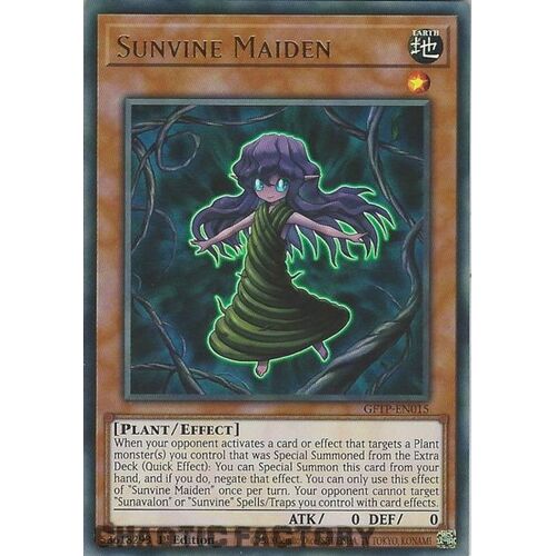 GFTP-EN015 Sunvine Maiden Ultra Rare 1st Edition NM