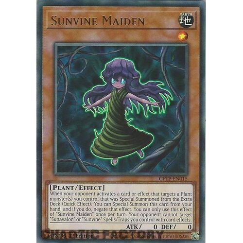 GFTP-EN015 Sunvine Maiden Ultra Rare 1st Edition NM