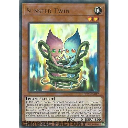 GFTP-EN017 Sunseed Twin Ultra Rare 1st Edition NM