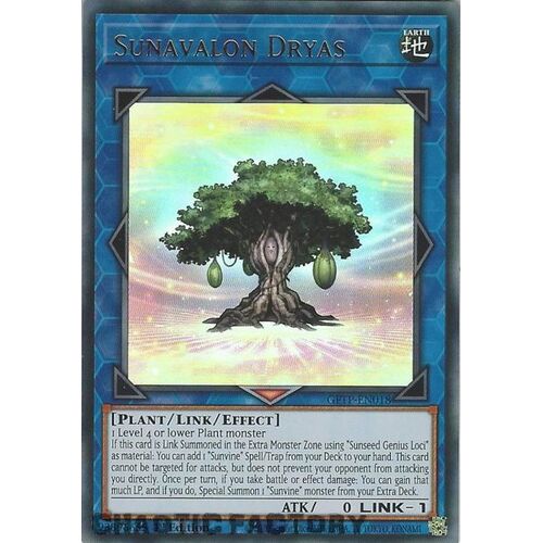 GFTP-EN018 Sunavalon Dryas Ultra Rare 1st Edition NM