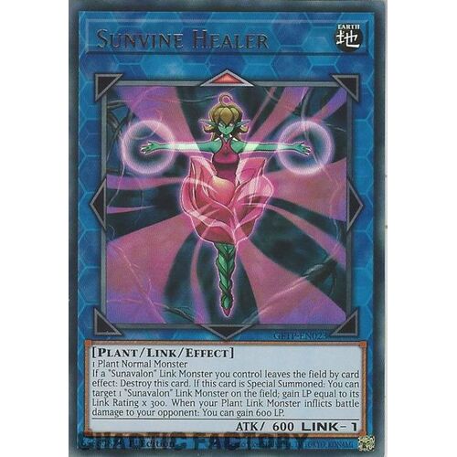 GFTP-EN023 Sunvine Healer Ultra Rare 1st Edition NM